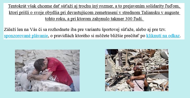 sponzorovane plavanie